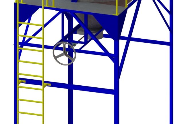 Tolva Redonda para Cascarilla o Pajilla