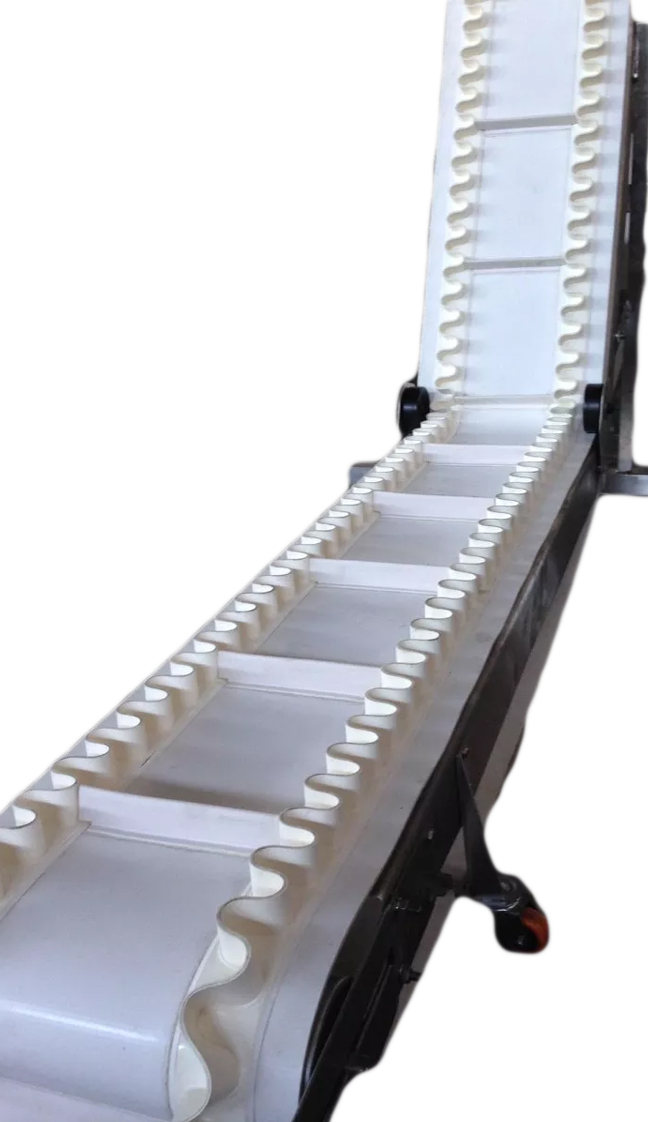 Banda Transportadora con Paletas y/o Olanes